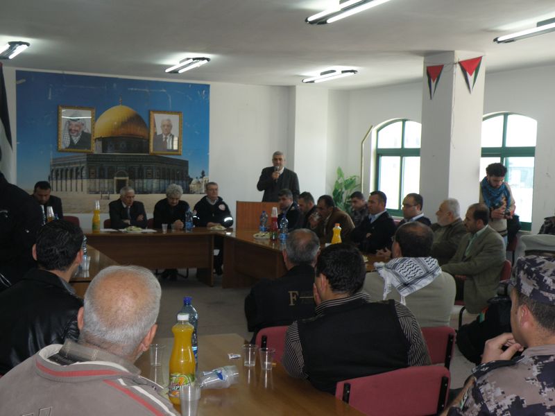 دورة متطوعي الدفاع المدني الأولى في مدينة حلحول