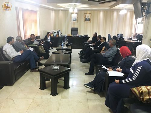 بلدية حلحول تستقبل وفداً من الصندوق العربي للإنماء الاقتصادي والاجتماعي – الكويت