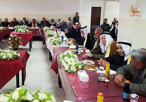 بلدية حلحول تشارك في اجتماع وجهاء محافظة الخليل