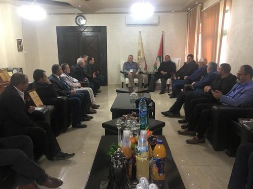 بلدية حلحول تستقبل وفداً رفيع المستوى من بلدية أيوب التركية لبحث سبل التعاون بين الطرفين