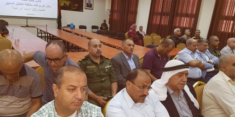 بلدية حلحول تشارك في حفل تكريم العميد ركن محمد ابوهيفاء