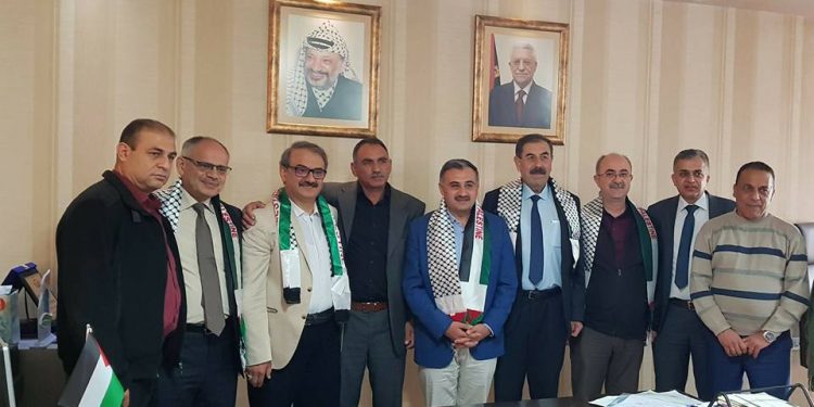 بلدية حلحول تستقبل عدد من رؤساء بلديات مدن تركية