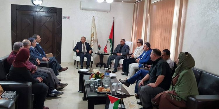 بلدية حلحول تستقبل عدد من رؤساء بلديات مدن تركية