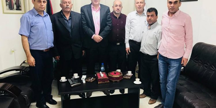 بلدية حلحول تلتقي بأمين عام المجلس الأعلى لشباب والرياضه