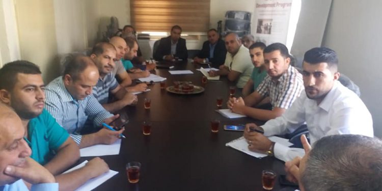 بلدية حلحول تشارك في الإجتماع الخاص بإعداد موازنة العام 2019