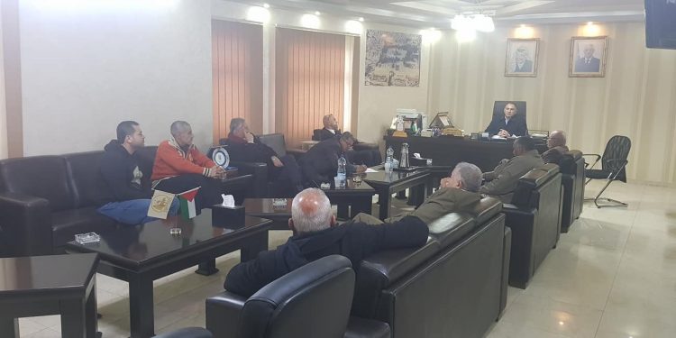 بلدية حلحول تستقبل عددا من رؤساء بلديات شمال الخليل