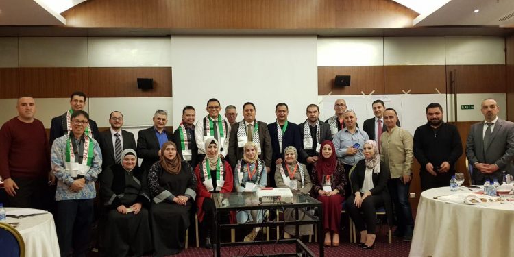 بلدية حلحول تشارك في ورشة تدريبية لبناء القدرات في الاردن