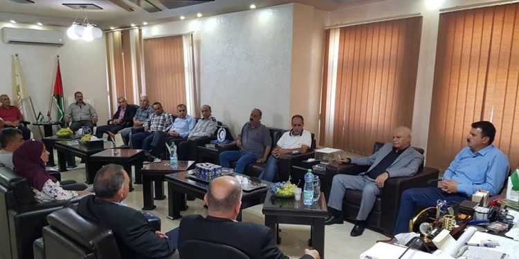 .بلدية حلحول تستقبل مدير عام الدفاع المدني