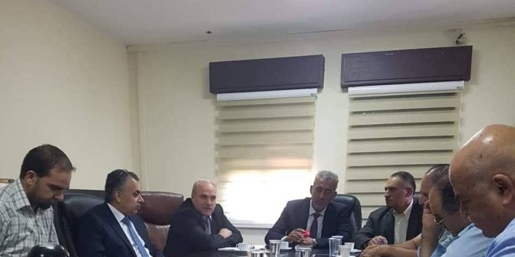 بلدية حلحول تعقد لقاءً مع معالي وزير الحكم المحلي م.مجدي الصالح
