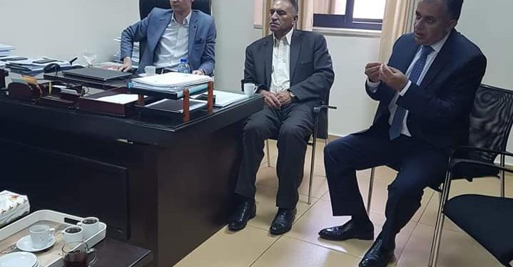 بلدية حلحول تعقد لقاءً مع مجلس تنظيم قطاع الكهرباء الفلسطيني .: