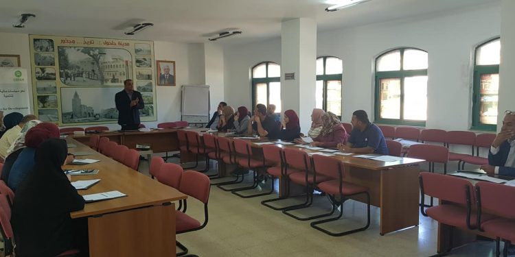بلدية حلحول تستضيف ورشة عمل تدريبية حول الموازنة التشاركية