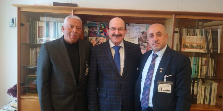 بلدية حلحول تلتقي بممثل ”الصندوق العربي للإنماء الاقتصادي والاجتماعي“